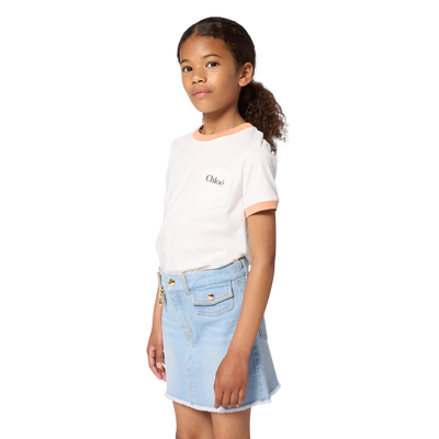 Saia jeans CHLOE MENINA