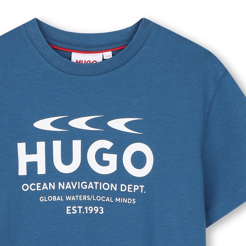 Camiseta de mangas curtas HUGO 
                        BOY