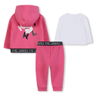 Conjunto de jogging de 3 pe&ccedil;as KARL LAGERFELD KIDS 
                    GIRL