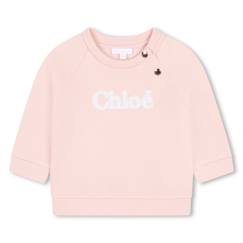 Sweatshirt em moletão CHLOE 
                    GIRL