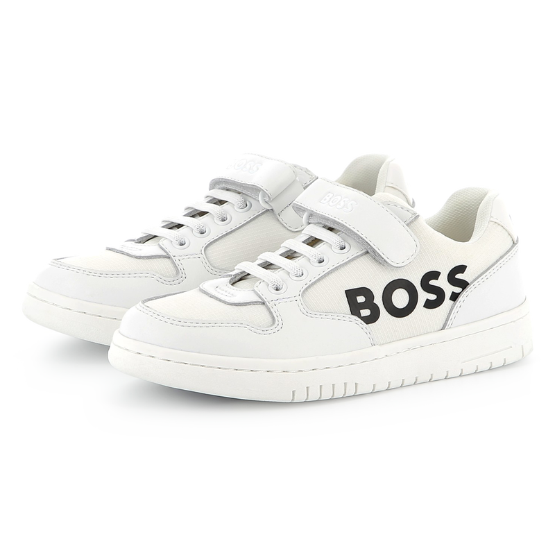 Sapatilhas atacadores e velcro BOSS 
                    BOY
