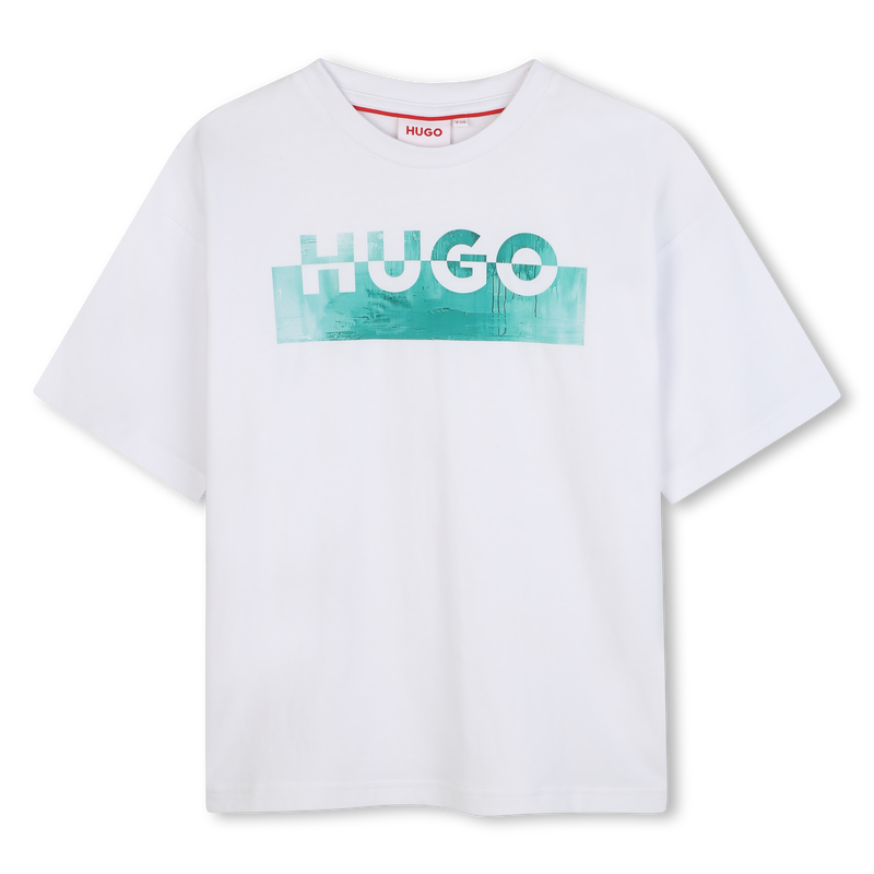 T-shirt de manga curta HUGO 
                    BOY