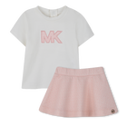 Conjunto de t-shirts e saias, ROZA PALIDO, hi-res