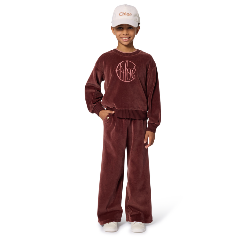 Moletom com gola redonda CHLOE 
                    GIRL