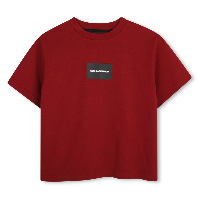 Camiseta de mangas curtas KARL LAGERFELD KIDS 
                        BOY