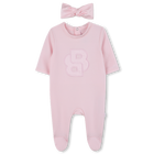 Conjunto de pijama e faixa de cabe&ccedil;a BOSS 
                    GIRL