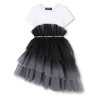 Vestido de cerim&ocirc;nia KARL LAGERFELD KIDS 
                    GIRL