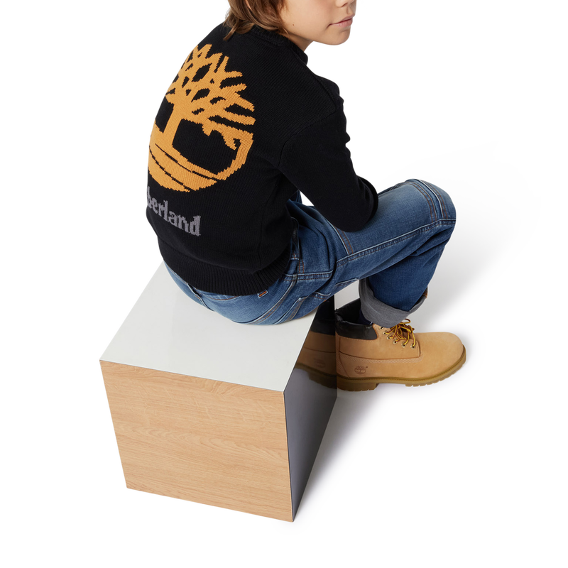 Camisola de algod&atilde;o e l&atilde; TIMBERLAND 
                        BOY