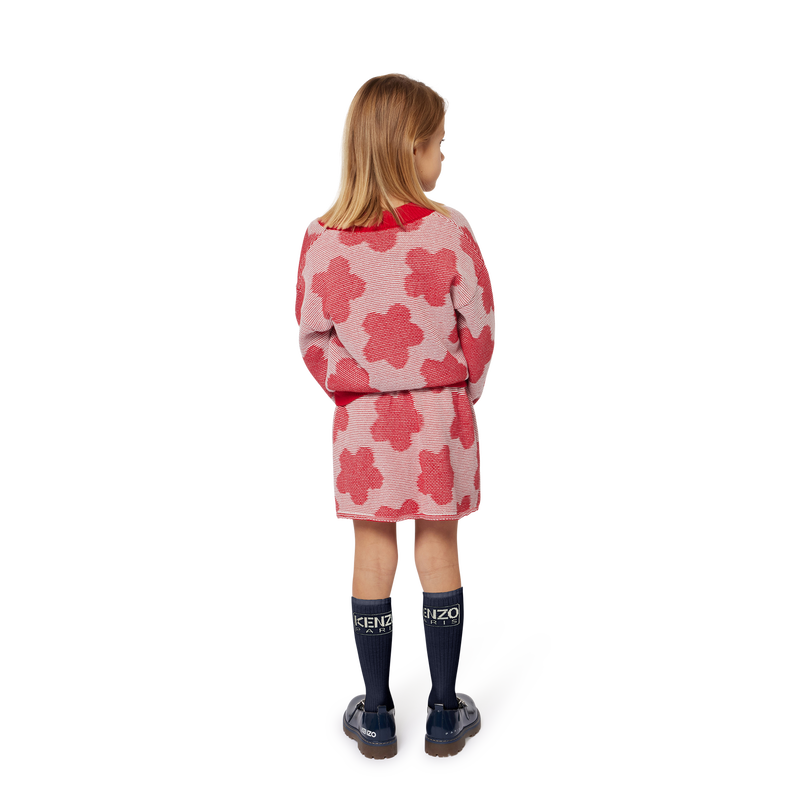 Knitted Flower Skirt KENZO KIDS 
                    GIRL