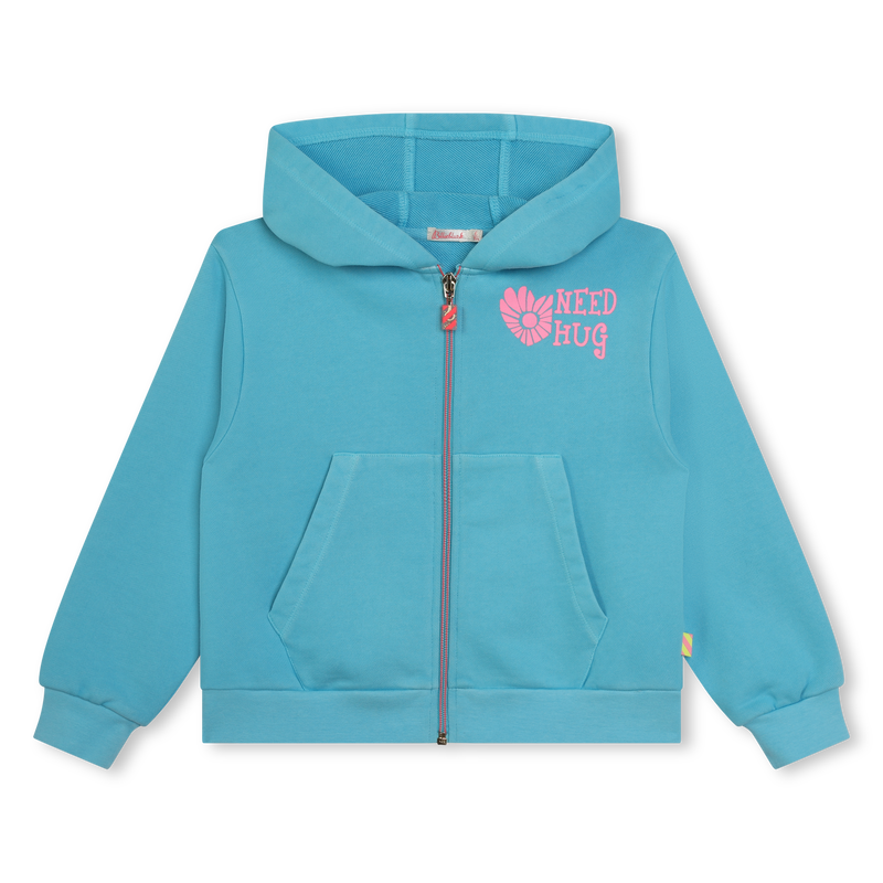 Sweatshirt em moletão BILLIEBLUSH 
                    GIRL