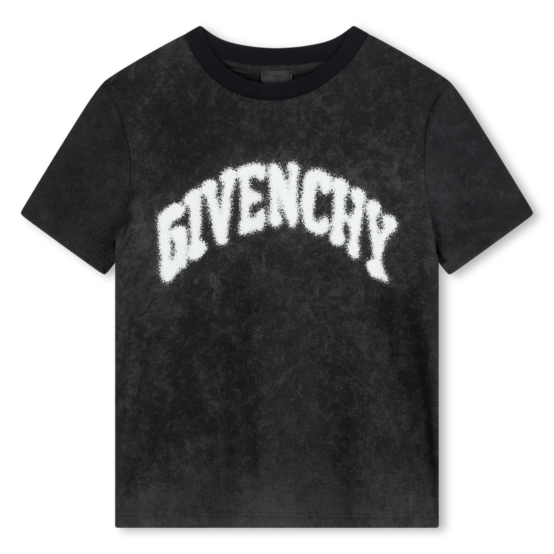 Blurred Print T-Shirt GIVENCHY 
                    BOY