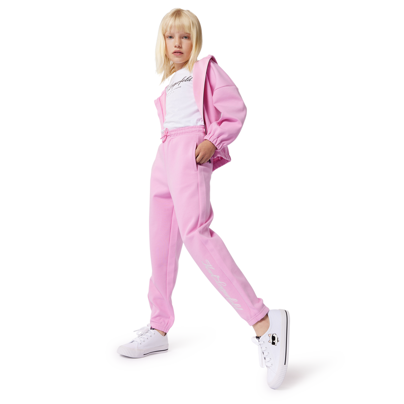 Calças de jogging KARL LAGERFELD KIDS 
                    GIRL