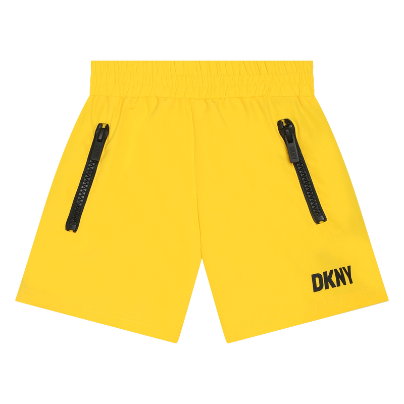 Calções de banho com bolsos DKNY 
                    BOY