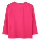 T-shirt estampada com log&oacute;tipo HUGO 
                    GIRL