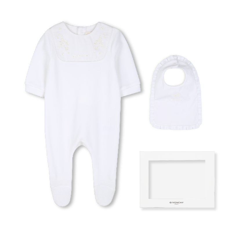 Conjunto de pijama e babador GIVENCHY 
                        GIRL