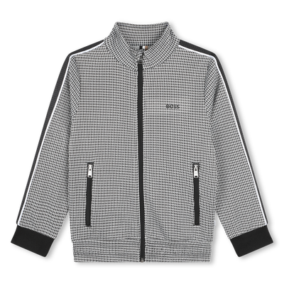 Cardigã estampado com fecho BOSS BOY