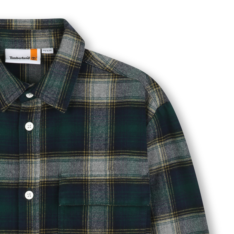 Camisa xadrez TIMBERLAND 
                    BOY