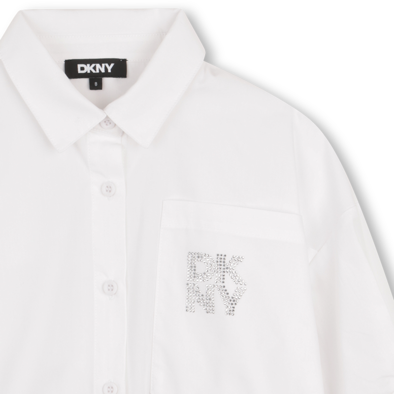 CAMISA DE MANGA CURTA DKNY 
                        GIRL