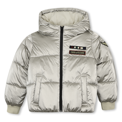 Casaco acolchoado com capuz ZADIG & VOLTAIRE GIRL
