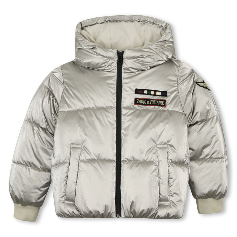 Casaco acolchoado com capuz ZADIG & VOLTAIRE 
                        GIRL
