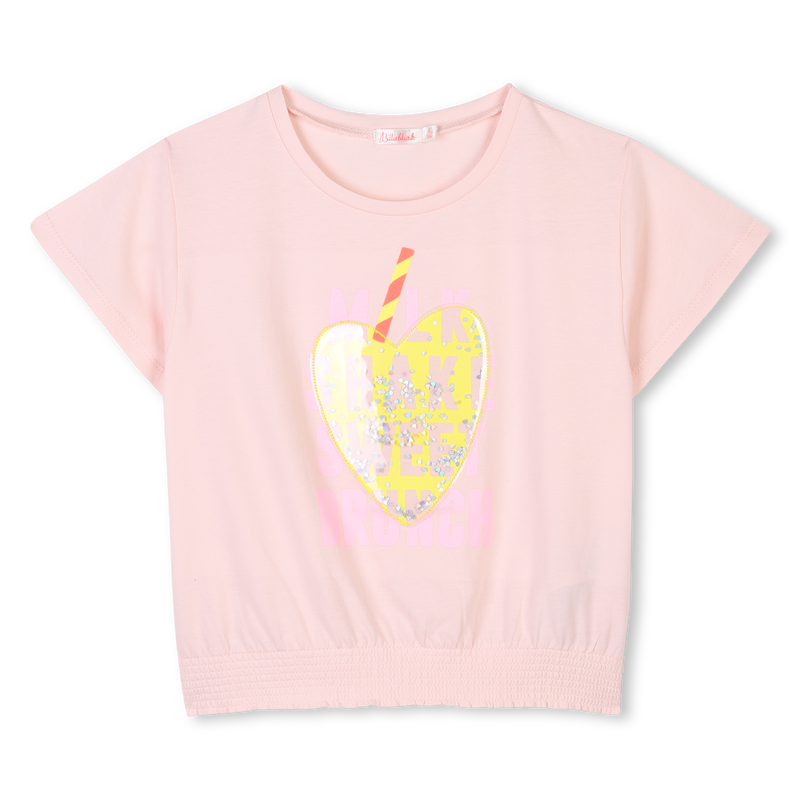 T-shirt corte conforto BILLIEBLUSH 
                        GIRL