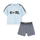 Conjunto de t-shirts e cal&ccedil;&otilde;es KARL LAGERFELD KIDS 
                    BOY
