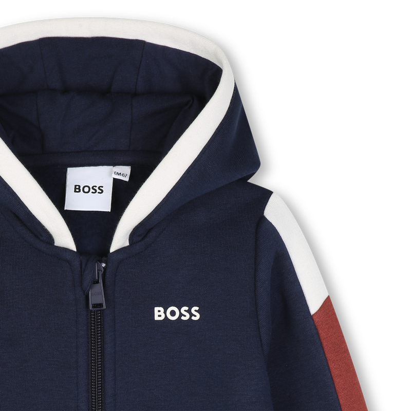 Cardigan  com capuz BOSS 
                        BOY