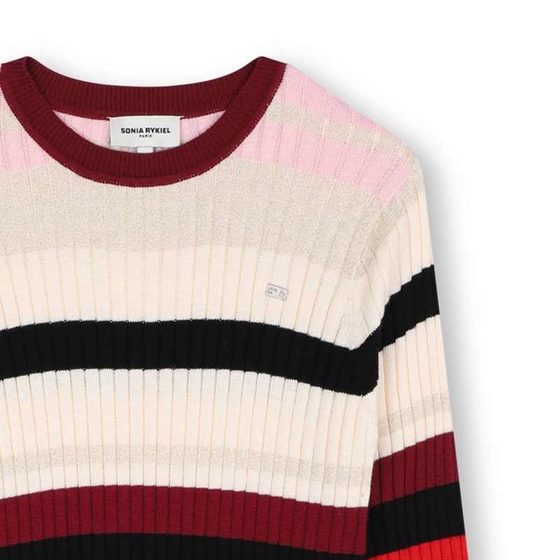Vestido de manga comprida SONIA RYKIEL 
                    GIRL