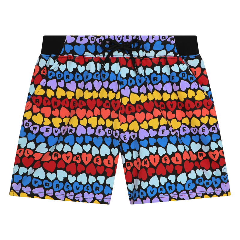 Calções com padrão de coração SONIA RYKIEL 
                    GIRL