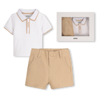 Conjunto de cal&ccedil;&otilde;es e polo BOSS 
                    BOY