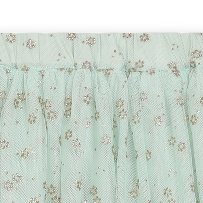 Saia de cerimónia em tule