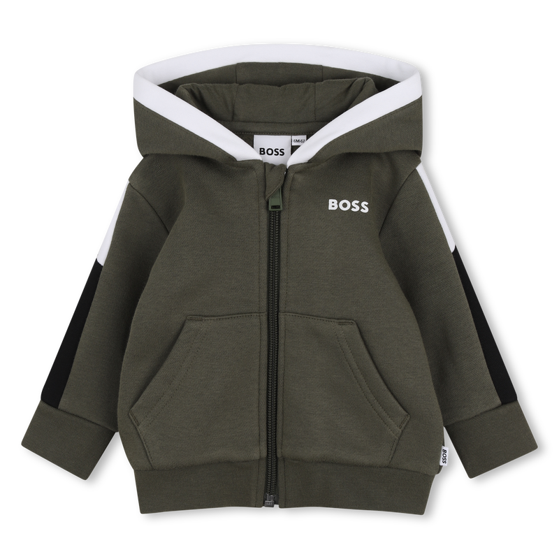 Cardigan  com capuz BOSS 
                        BOY