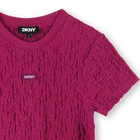 Vestido de manga curta DKNY 
                    GIRL