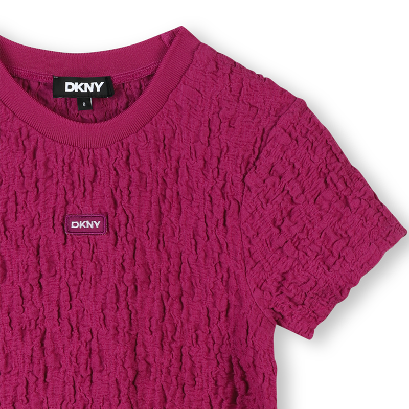 Vestido de manga curta DKNY 
                        GIRL