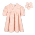 Vestido + scrunchie KENZO KIDS 
                    GIRL
