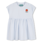 Vestido reunido na cintura KENZO KIDS 
                    GIRL