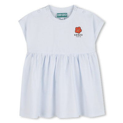 VESTIDO REUNIDO NA CINTURA KENZO KIDS GIRL