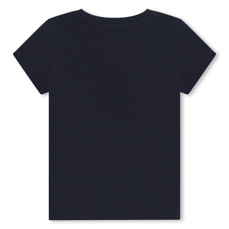 T-shirt manga curta de algodão MICHAEL KORS 
                    GIRL