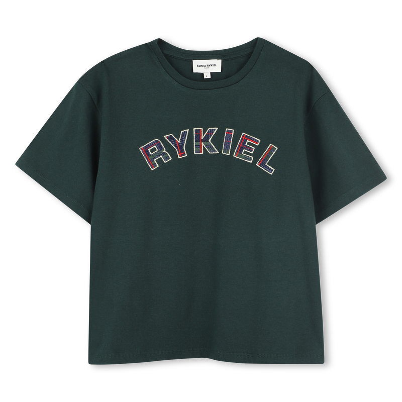 Camiseta de manga curta SONIA RYKIEL 
                    GIRL