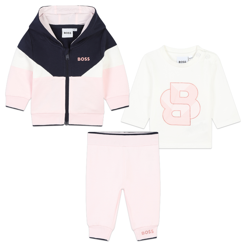 Conjunto de jogging de 3 pe&ccedil;as BOSS 
                        GIRL