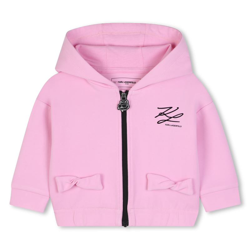 Conjunto de moletom KARL LAGERFELD KIDS 
                        MENINA