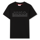 T-shirt de manga curta, PRETO, hi-res