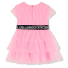 Vestido formal KARL LAGERFELD KIDS 
                    GIRL
