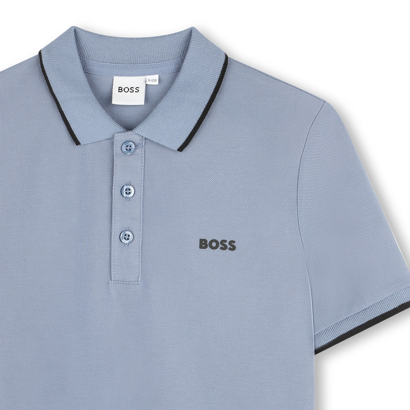 CAMISA POLO DE MANGA CURTA BOSS 
                        BOY