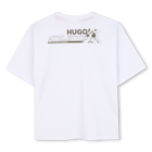 T-shirt de manga curta HUGO 
                    BOY