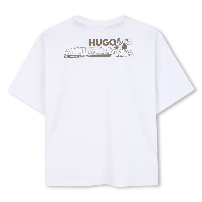 T-shirt de manga curta HUGO 
                        BOY