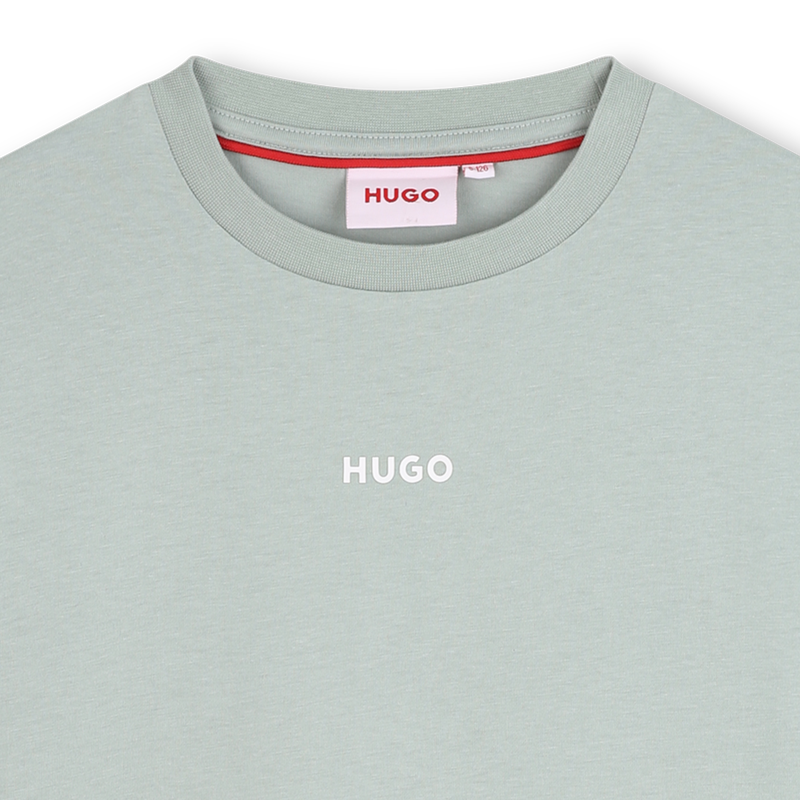 T-shirt de manga curta HUGO 
                    BOY