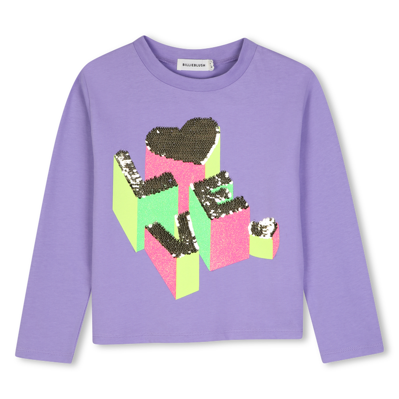 Camiseta de manga longa BILLIEBLUSH 
                        MENINA
