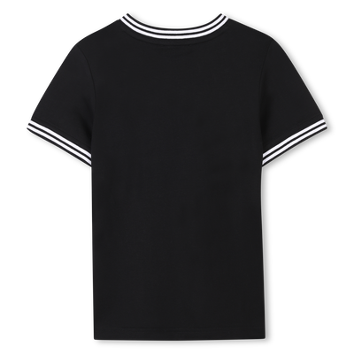 T-shirt com riscas coloridas DKNY UNISEX