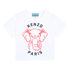 T-shirt de manga curta KENZO KIDS 
                    GIRL